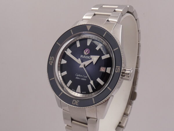Rado Hyperchrome Captain Cook BLUE NEW FULL SET Automatico R32505203 Acciaio & Ceramica High-Tech