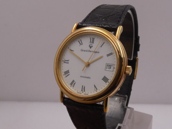 Girard Perregaux 30 Anni in Fiat 47990 PRIMA SERIE Oro Massiccio 18Kt N.O.S. BOX&PAPERS Automatico ANNO 1992 NEW OLD STOCK