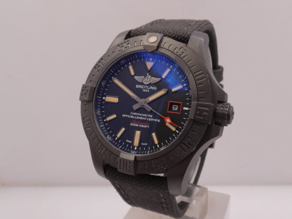 Breitling Avenger Blackbird 44 V17311 WITH PAPERS & C.O.S.C. Anno 2019 Automatico Titanio & Black DLC