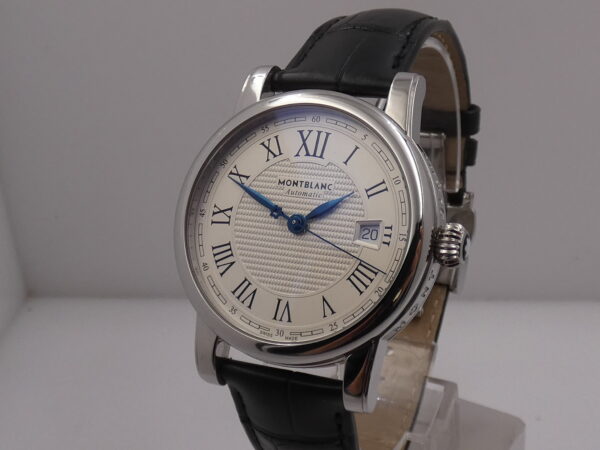 Montblanc Star Date Meisterstuck 107114 NEW BOX PAPERS & STICKERS Marzo 2026 Honey Comb Dial Automatico