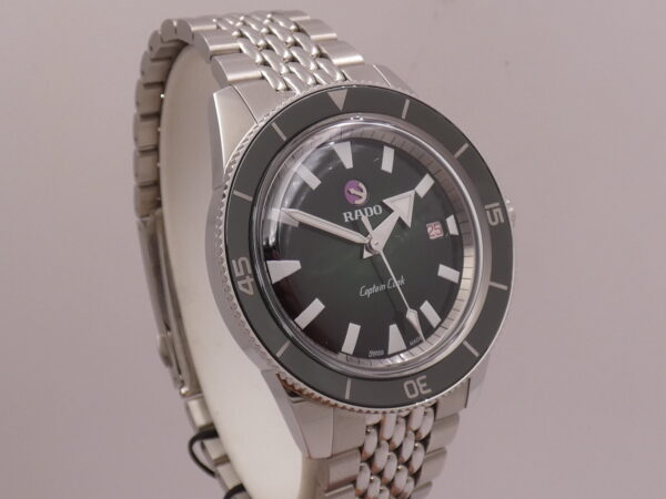 Rado HyperChrome Captain Cook VERDE NEW FULL SET Automatica Acciaio & Ceramica Hi-Tech Braccialato