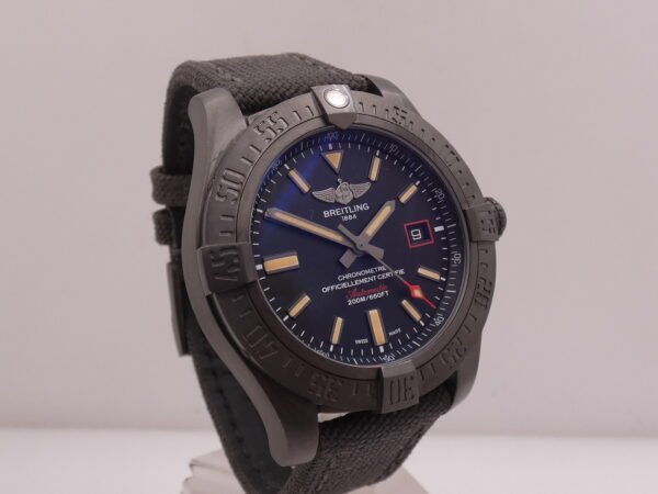 Breitling Avenger Blackbird 44 V17311 WITH PAPERS & C.O.S.C. Anno 2019 Automatico Titanio & Black DLC