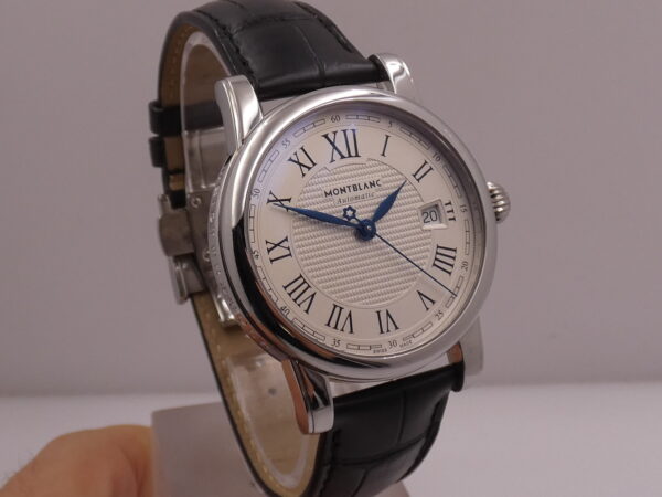 Montblanc Star Date Meisterstuck 107114 NEW BOX PAPERS & STICKERS Marzo 2026 Honey Comb Dial Automatico