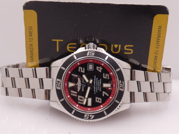Breitling Superocean 42 Chronometre A17364 With PAPERS Automatico Acciaio Braccialato