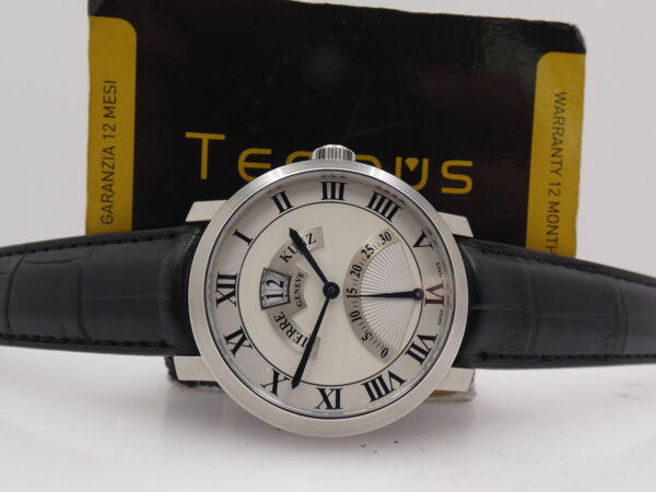 Pierre Kunz Retrograde Spirit of Challange A016SRGD BOX&PAPERS Anno 2006 TOP CONDITION Automatico Acciaio