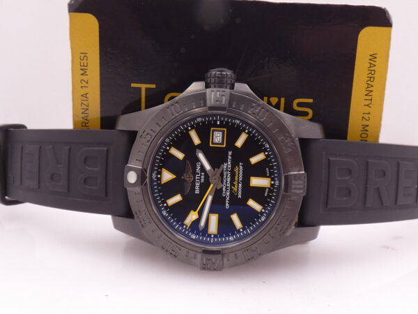 Breitling Avenger II Seawolf M17331 TOP CONDITION SOLO 50pz LIMITED EDITION BOX&PAPERS Anno 2014 Automatic Chronometer Acciaio & Black DLC
