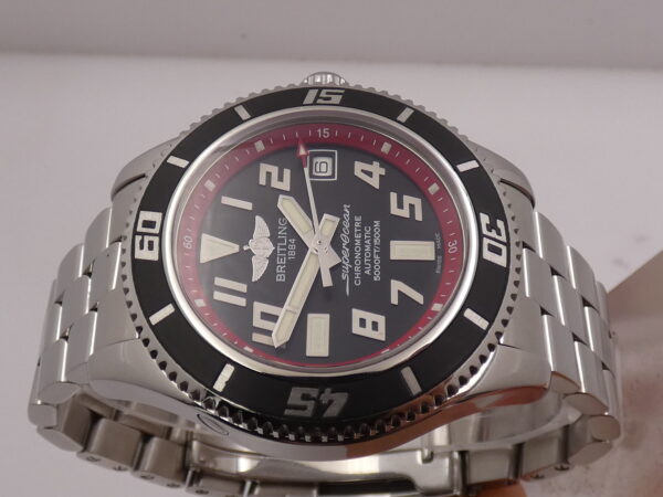 Breitling Superocean 42 Chronometre A17364 With PAPERS Automatico Acciaio Braccialato