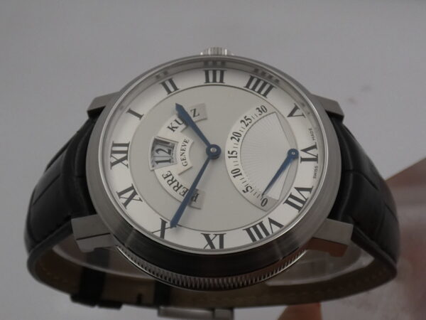 Pierre Kunz Retrograde Spirit of Challange A016SRGD BOX&PAPERS Anno 2006 TOP CONDITION Automatico Acciaio