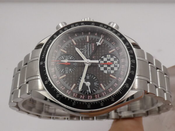 Cronografo Omega Speedmaster Day Date Racing Schumacher BOX&PAPERS Anno 2003 Automatico 3529.50.00 Acciaio LIMITED EDITION 5555 pcs Carbon Fibre Dial