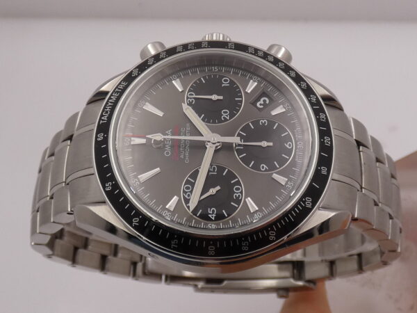 Cronografo Omega Speedmaster Date 40mm WITH PAPERS Anno 2015 GREY DIAL Automatico Acciaio