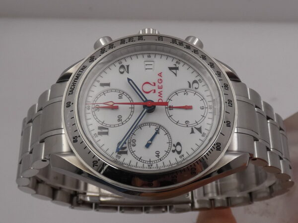 Cronografo Omega Speedmaster Date Olympic WITH PAPERS Anno 2011 Automatico Acciaio Braccialato