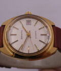 Zenith Lady Automatic Vintage APPENA REVISIONATO Ghiera Elettroplaccata Oro 18Kt & Acciaio RED DATE Anni 70's 20.0660.485