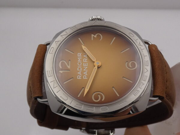 Panerai Radiomir 3 Days 47mm PAM00687 BOX&PAPERS Brown Sandwich Dial ANNO 2018 Limited Edition 1000pcs Carica Manuale Acciaio
