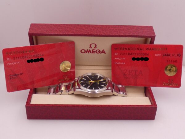 Omega Seamaster Aqua Terra Spectre James Bond 15007 GAUSS 41,5mm With PAPERS Anno 2020 Automatico EDIZIONE LIMITATA 15007pz Co-Axial Chronometer Acciaio