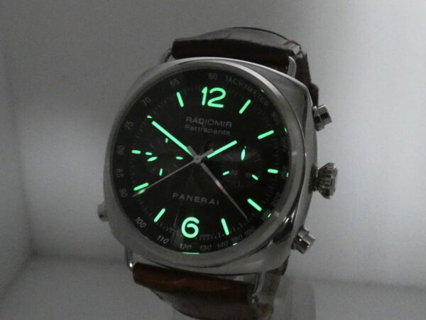 Cronografo Panerai Radiomir Rattrapante PAM00214 BOX&PAPERS Anno 2017 Automatico Acciaio OP6642 Limited Edition 1000pz Al Mondo