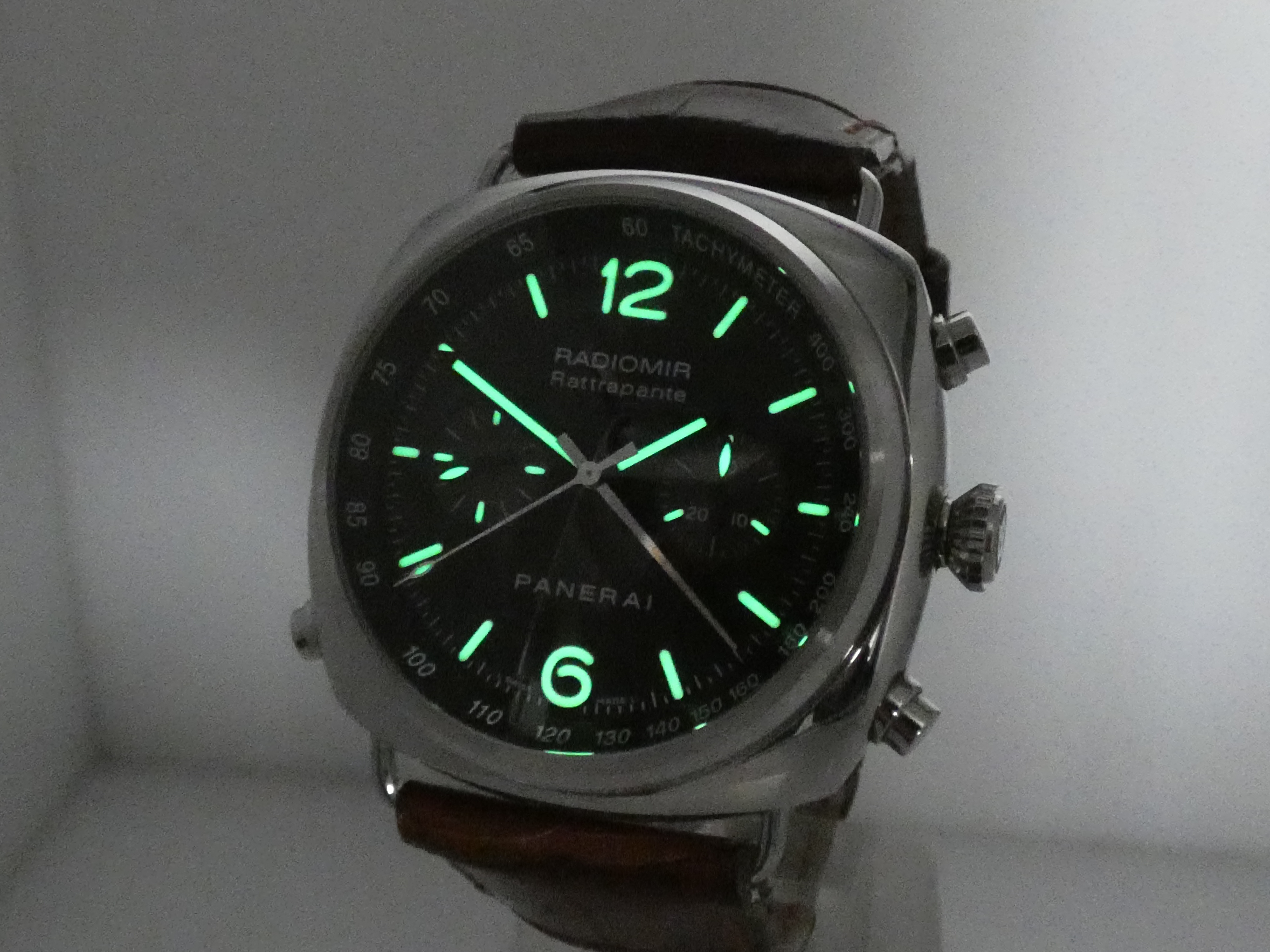 Cronografo Panerai Radiomir Rattrapante PAM00214 BOX&PAPERS Anno 2017 Automatico Acciaio OP6642 Limited Edition 1000pz Al Mondo - immagine 11