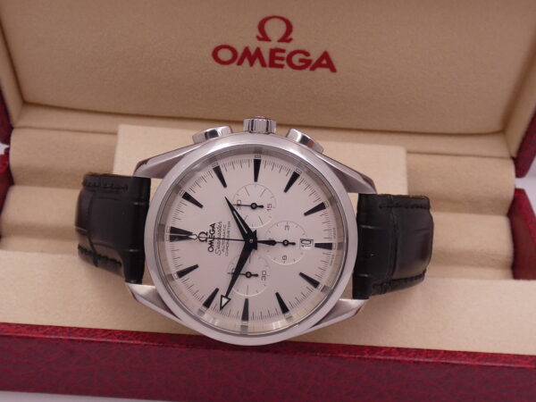 Cronografo Omega Seamaster Aqua Terra WITH PAPERS Anno 2015 Automatic Chronometer Acciaio 2812.30.31