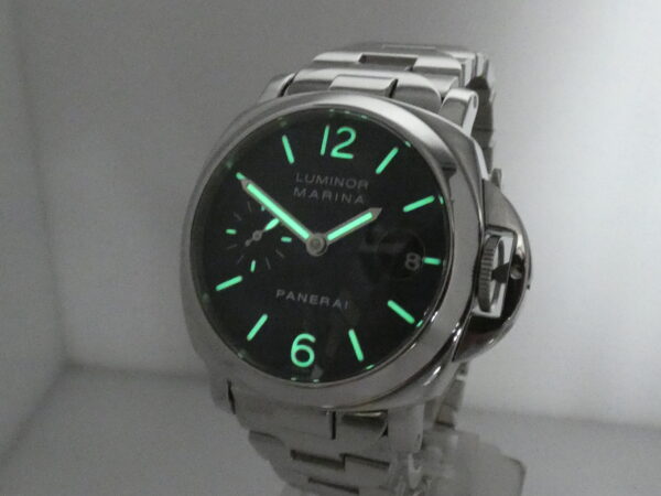 Panerai Luminor Marina Automatic 40mm PAM00050 Acciaio Limited Edition 6500pcs Braccialato OP6560