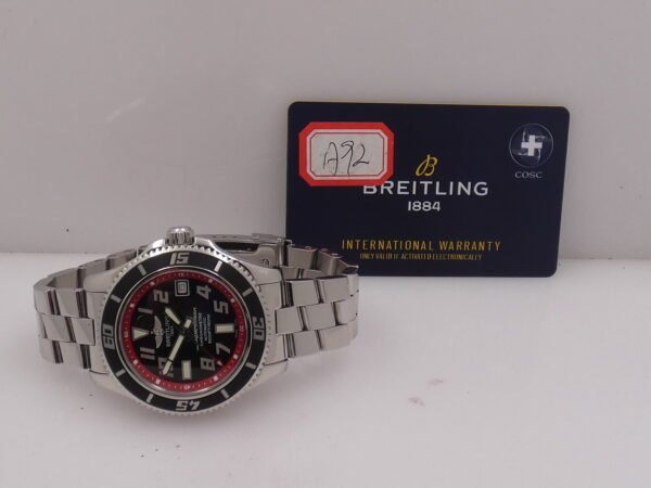 Breitling Superocean 42 Chronometre A17364 With PAPERS Automatico Acciaio Braccialato