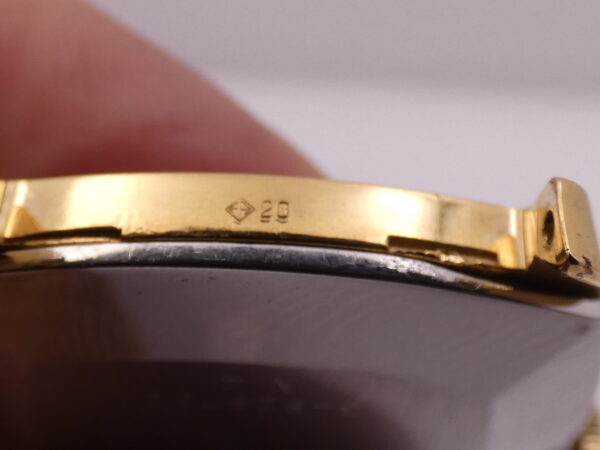 Bulova Longchamp Tonneau Vintage ANNI '70s Radica Dial 18Kt G.F. Carica Manuale Ref. 7630