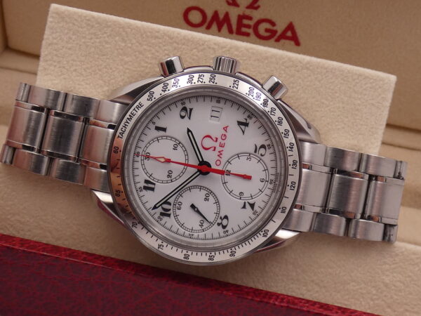 Cronografo Omega Speedmaster Date Olympic WITH PAPERS Anno 2011 Automatico Acciaio Braccialato