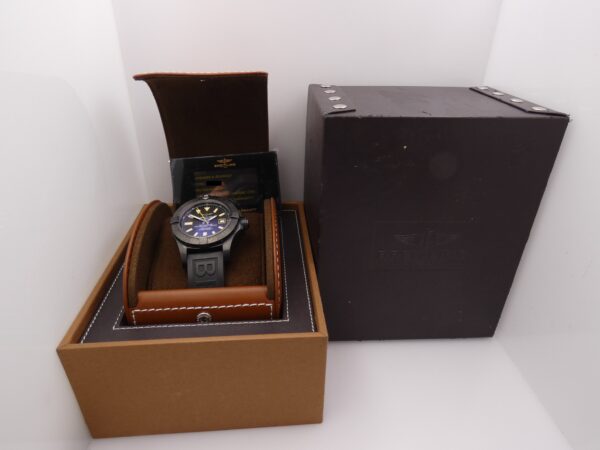 Breitling Avenger II Seawolf M17331 TOP CONDITION SOLO 50pz LIMITED EDITION BOX&PAPERS Anno 2014 Automatic Chronometer Acciaio & Black DLC