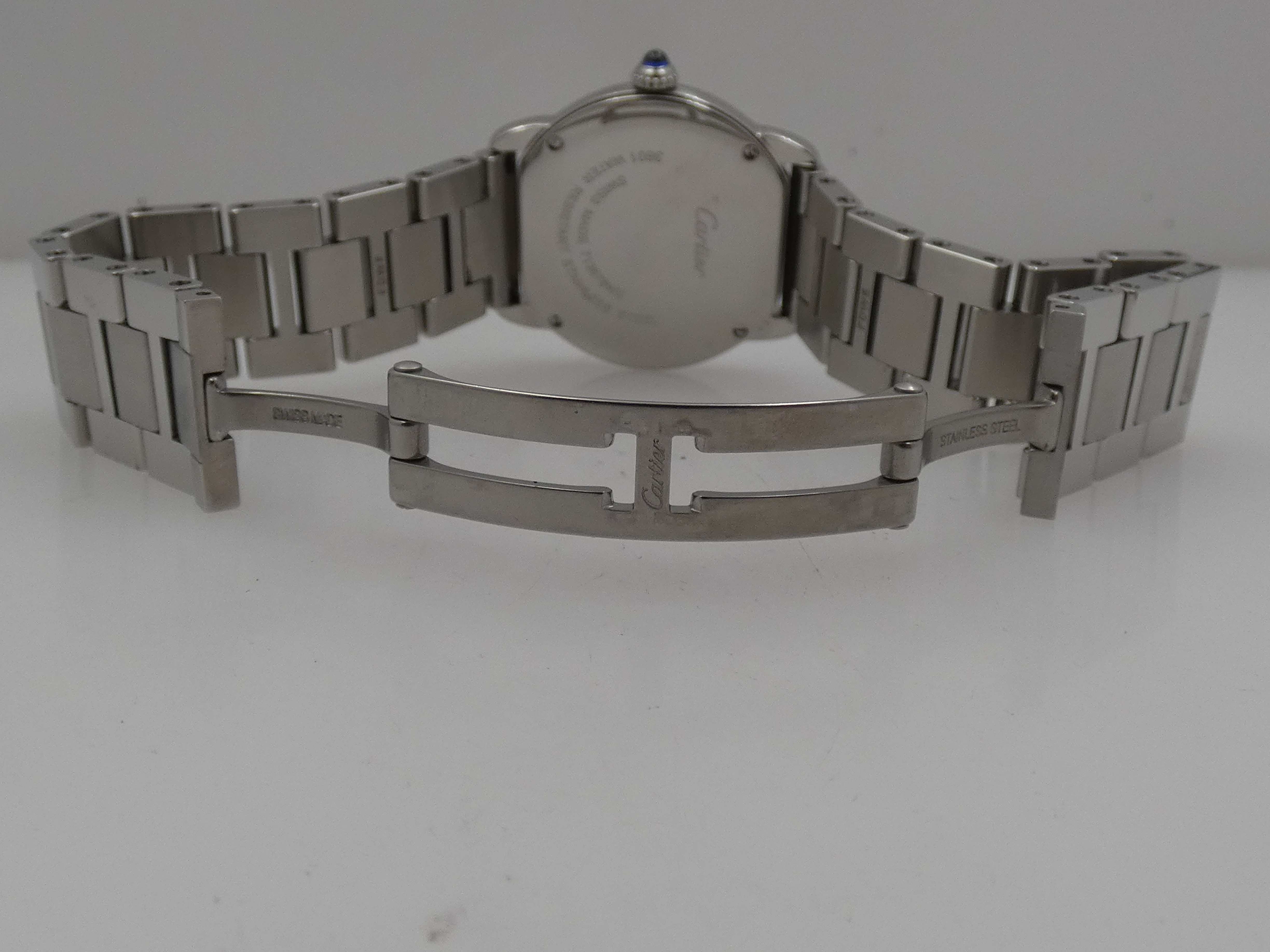 Cartier Ronde Solo de Cartier Lady 29mm 3601 - W6701004 With PAPERS ANNO 2017 Acciaio Braccialato - immagine 13