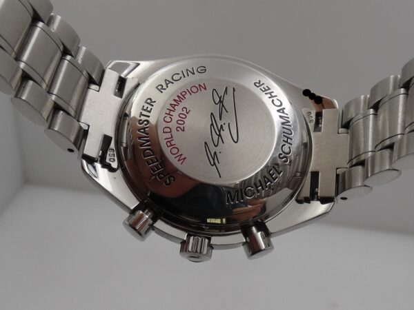 Cronografo Omega Speedmaster Day Date Racing Schumacher BOX&PAPERS Anno 2003 Automatico 3529.50.00 Acciaio LIMITED EDITION 5555 pcs Carbon Fibre Dial