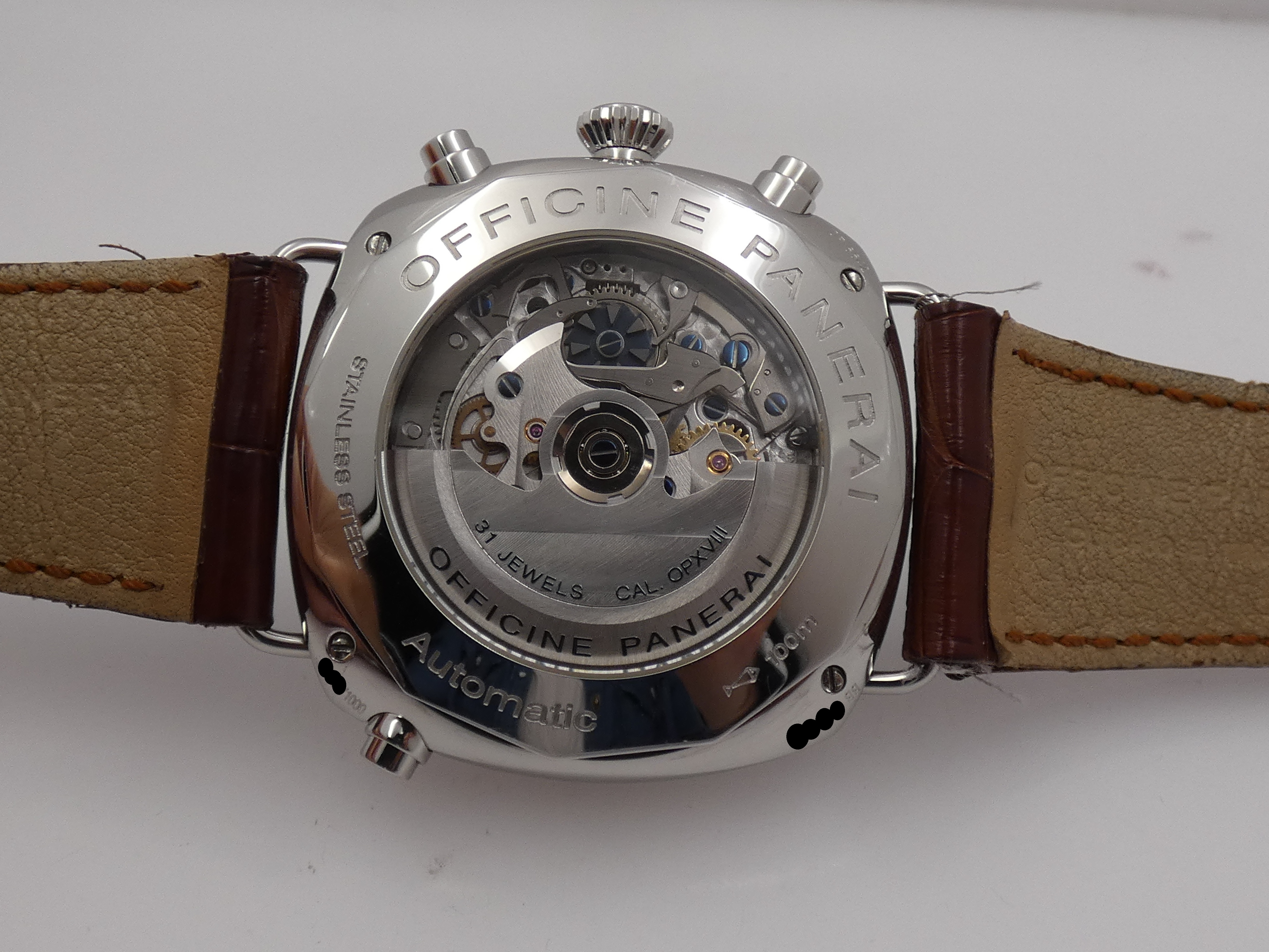 Cronografo Panerai Radiomir Rattrapante PAM00214 BOX&PAPERS Anno 2017 Automatico Acciaio OP6642 Limited Edition 1000pz Al Mondo - immagine 17