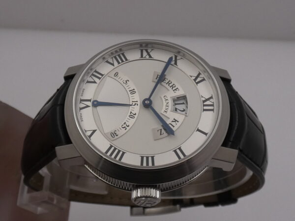 Pierre Kunz Retrograde Spirit of Challange A016SRGD BOX&PAPERS Anno 2006 TOP CONDITION Automatico Acciaio