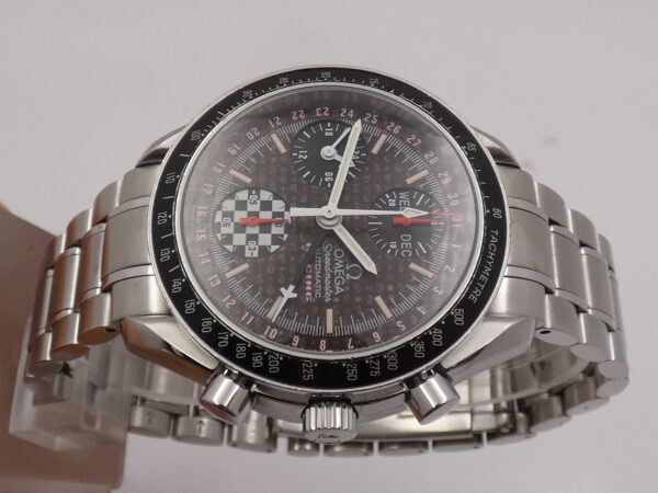 Cronografo Omega Speedmaster Day Date Racing Schumacher BOX&PAPERS Anno 2003 Automatico 3529.50.00 Acciaio LIMITED EDITION 5555 pcs Carbon Fibre Dial