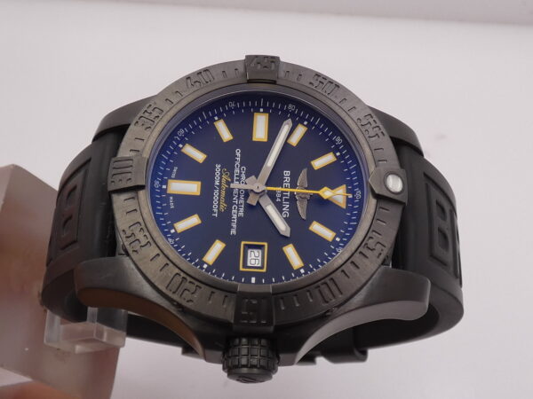 Breitling Avenger II Seawolf M17331 TOP CONDITION SOLO 50pz LIMITED EDITION BOX&PAPERS Anno 2014 Automatic Chronometer Acciaio & Black DLC