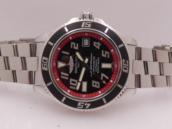 Breitling Superocean 42 Chronometre A17364 With PAPERS Automatico Acciaio Braccialato