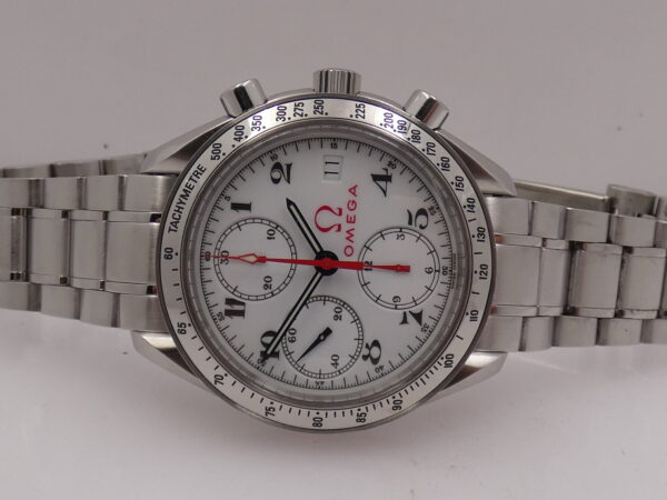 Cronografo Omega Speedmaster Date Olympic WITH PAPERS Anno 2011 Automatico Acciaio Braccialato