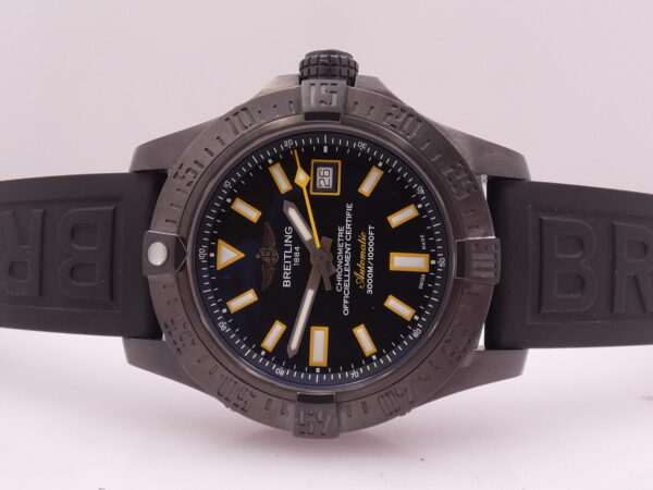 Breitling Avenger II Seawolf M17331 TOP CONDITION SOLO 50pz LIMITED EDITION BOX&PAPERS Anno 2014 Automatic Chronometer Acciaio & Black DLC
