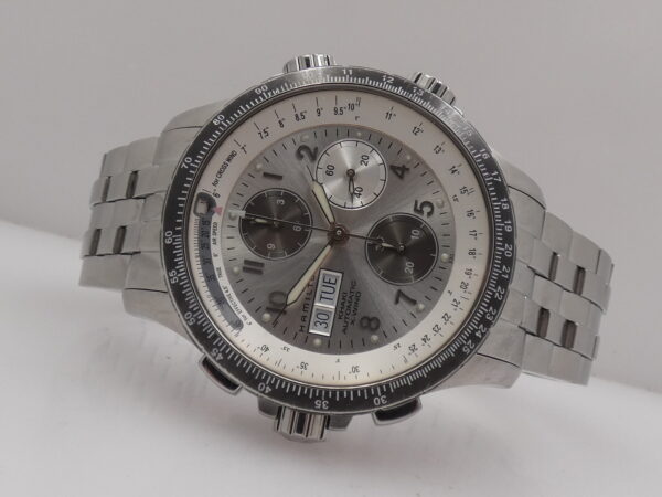 Cronografo Hamilton Khaki X-Wind Aviation Automatico 44mm H776260 Acciaio Braccialato ANNI '2000s