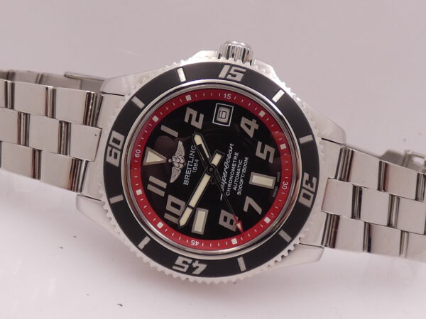 Breitling Superocean 42 Chronometre A17364 With PAPERS Automatico Acciaio Braccialato