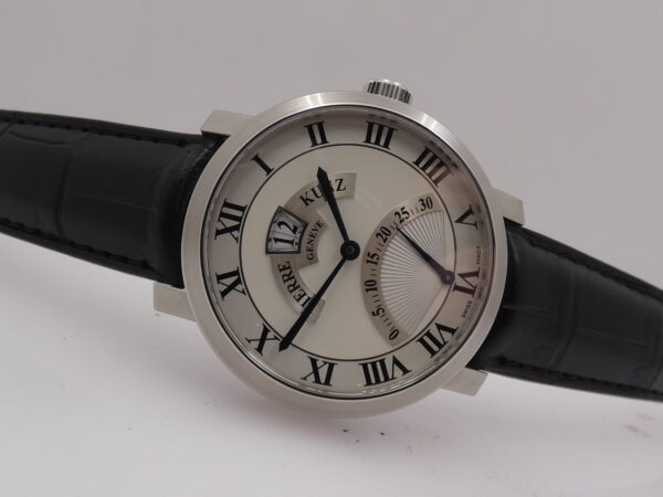 Pierre Kunz Retrograde Spirit of Challange A016SRGD BOX&PAPERS Anno 2006 TOP CONDITION Automatico Acciaio