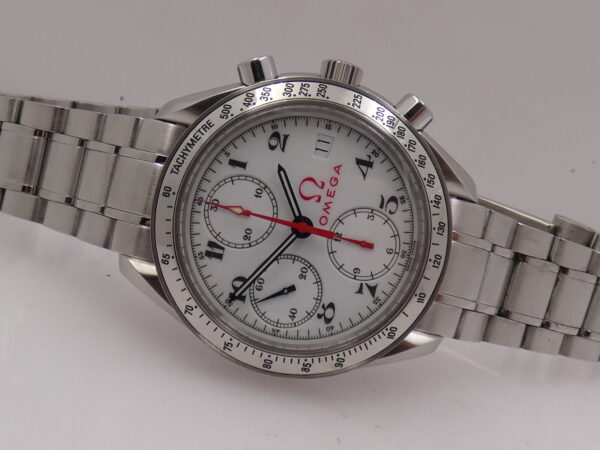 Cronografo Omega Speedmaster Date Olympic WITH PAPERS Anno 2011 Automatico Acciaio Braccialato