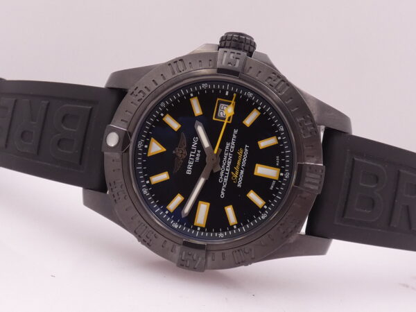 Breitling Avenger II Seawolf M17331 TOP CONDITION SOLO 50pz LIMITED EDITION BOX&PAPERS Anno 2014 Automatic Chronometer Acciaio & Black DLC