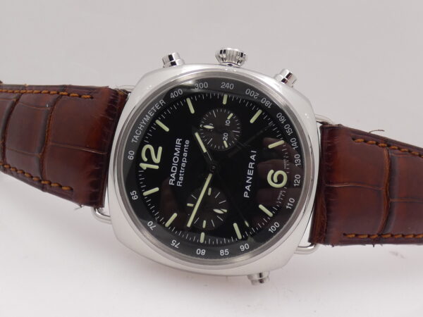 Cronografo Panerai Radiomir Rattrapante PAM00214 BOX&PAPERS Anno 2017 Automatico Acciaio OP6642 Limited Edition 1000pz Al Mondo