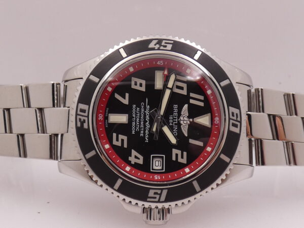 Breitling Superocean 42 Chronometre A17364 With PAPERS Automatico Acciaio Braccialato