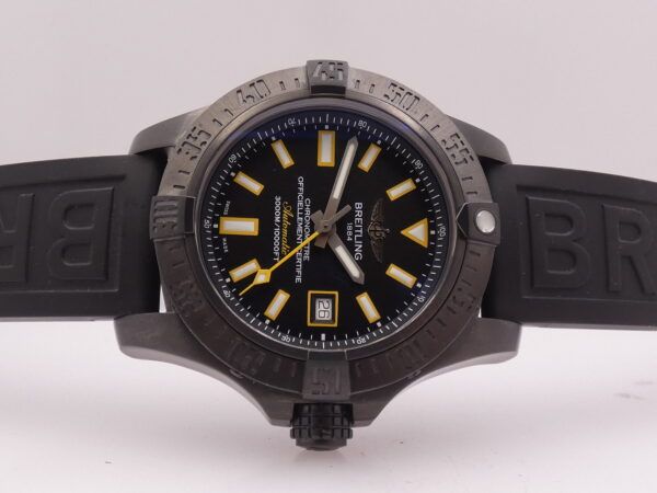 Breitling Avenger II Seawolf M17331 TOP CONDITION SOLO 50pz LIMITED EDITION BOX&PAPERS Anno 2014 Automatic Chronometer Acciaio & Black DLC