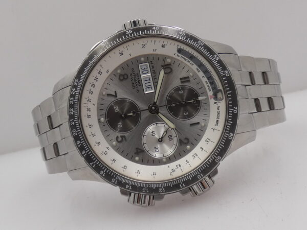 Cronografo Hamilton Khaki X-Wind Aviation Automatico 44mm H776260 Acciaio Braccialato ANNI '2000s