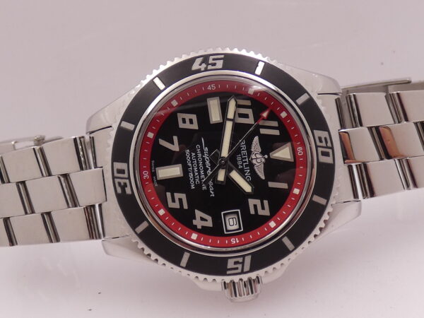 Breitling Superocean 42 Chronometre A17364 With PAPERS Automatico Acciaio Braccialato