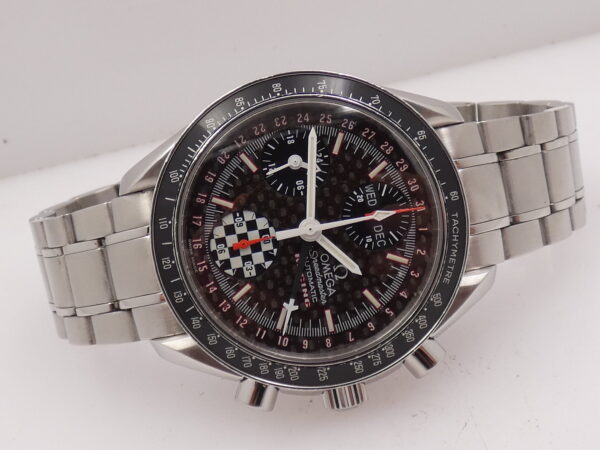 Cronografo Omega Speedmaster Day Date Racing Schumacher BOX&PAPERS Anno 2003 Automatico 3529.50.00 Acciaio LIMITED EDITION 5555 pcs Carbon Fibre Dial