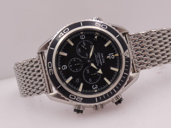 Cronografo Omega Seamaster Planet Ocean 600M Co-Axial 45,5mm 2210.52.00 BOX&PAPERS Anno 2012 Automatico Acciaio