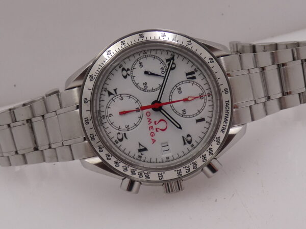 Cronografo Omega Speedmaster Date Olympic WITH PAPERS Anno 2011 Automatico Acciaio Braccialato