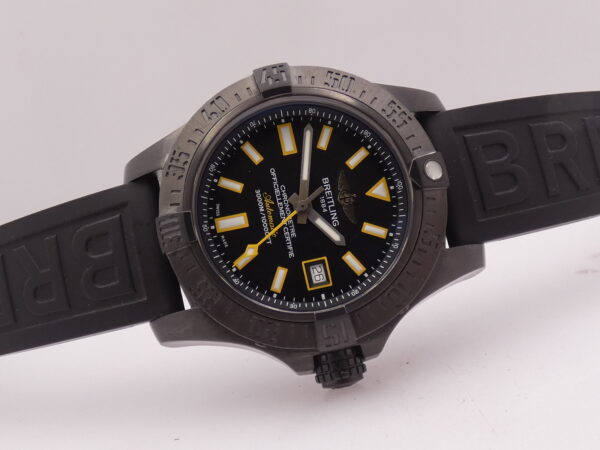 Breitling Avenger II Seawolf M17331 TOP CONDITION SOLO 50pz LIMITED EDITION BOX&PAPERS Anno 2014 Automatic Chronometer Acciaio & Black DLC