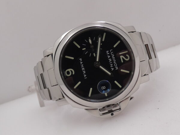 Panerai Luminor Marina Automatic 40mm PAM00050 Acciaio Limited Edition 6500pcs Braccialato OP6560